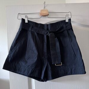 Marc Jacobs Women’s RTW SS11 Runway Black Poplin Shorts